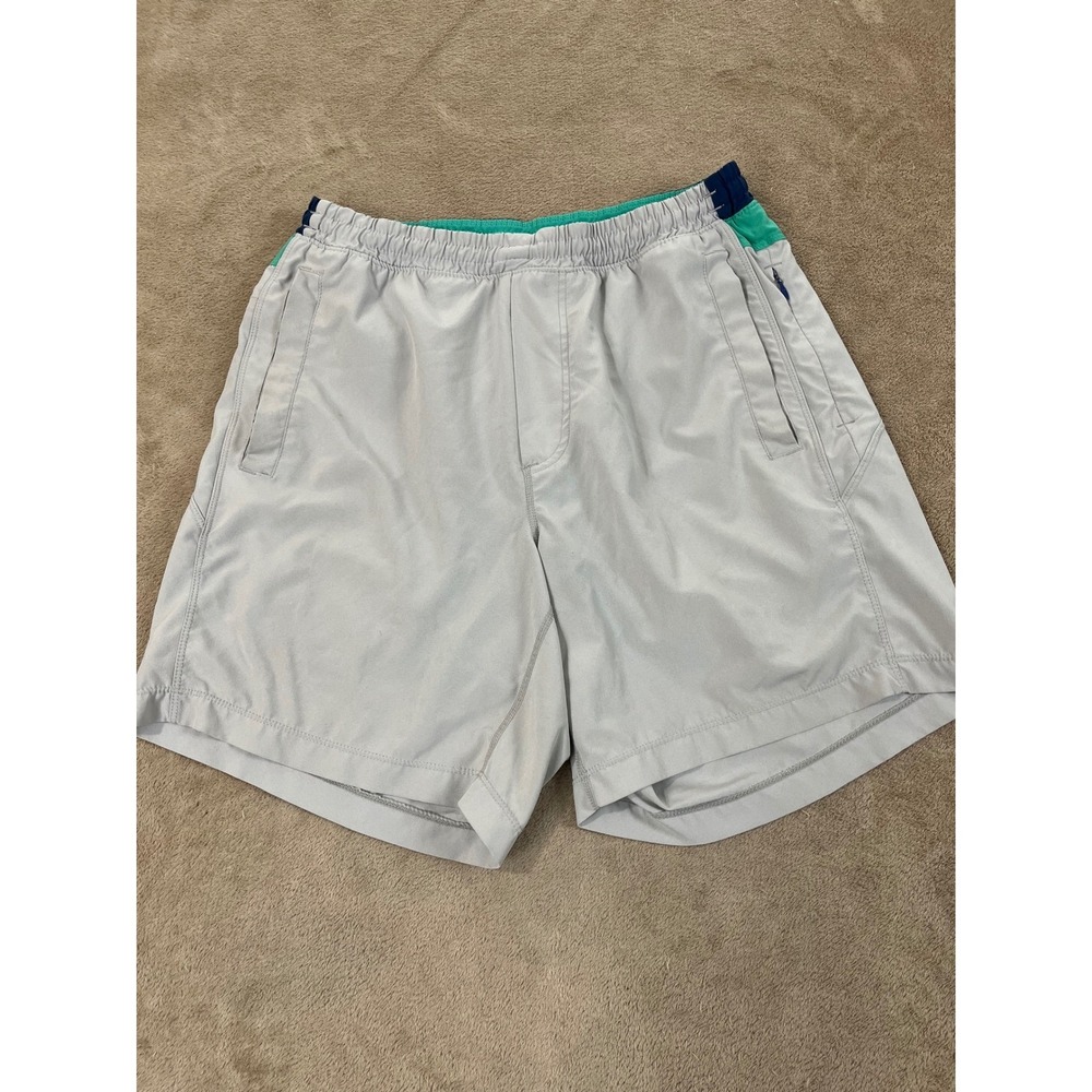 Birddogs Lined Shorts 6" Men Size Medium Gray Drawstring Gym Running Good
